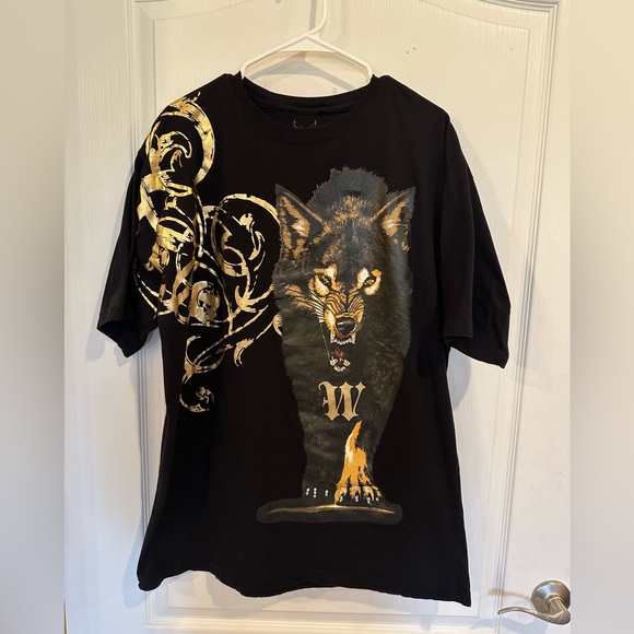 t shirt addict Other - Authentic Tradition Vintage Wolf Rhinestone T-shirt. Size xxl